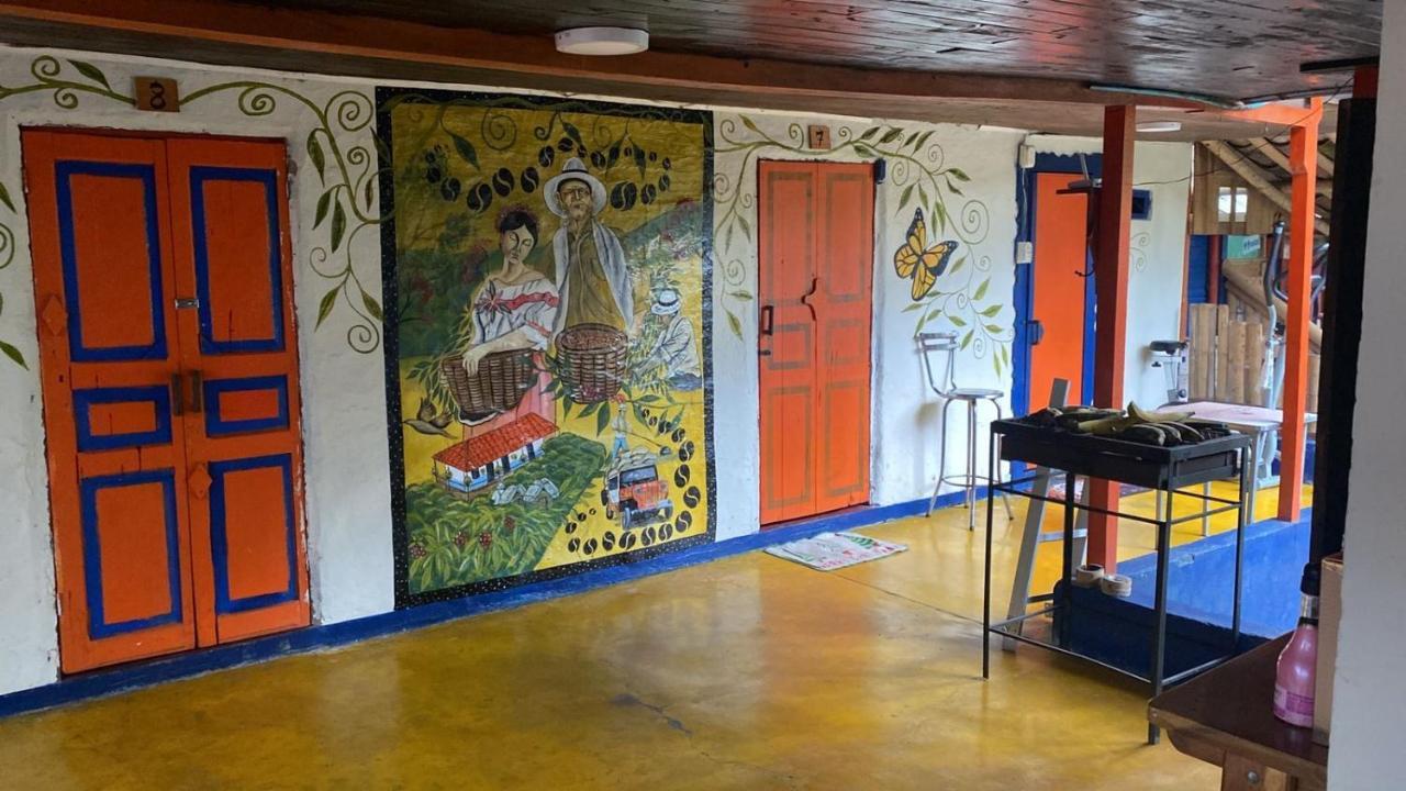 Hostal La Pijarana Salento Exteriér fotografie