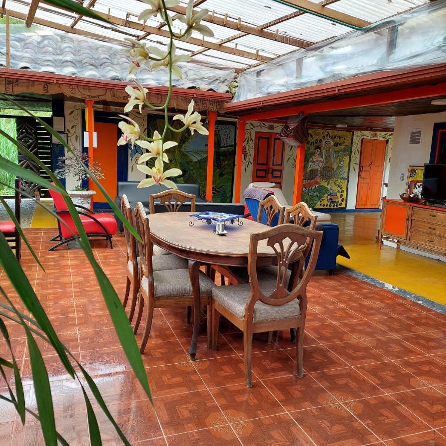 Hostal La Pijarana Salento Exteriér fotografie
